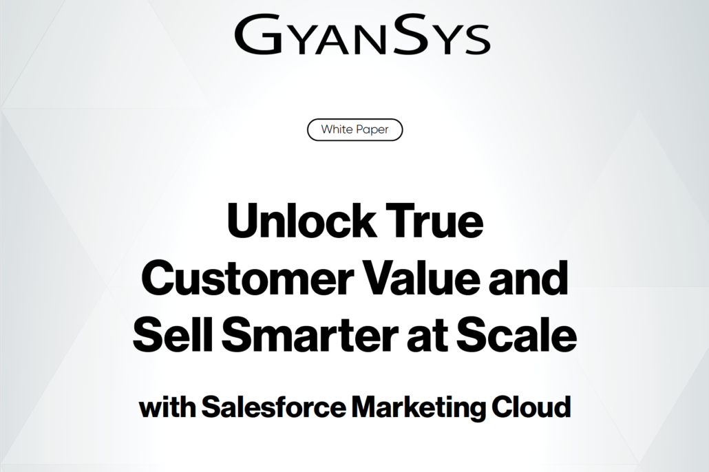 GyanSys-Marketing Cloud White Paper